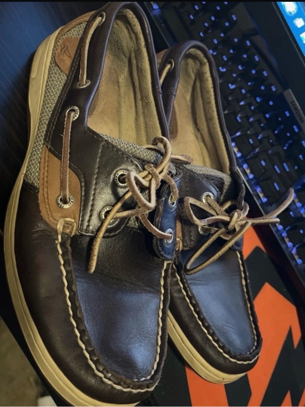 Women’s Brown Leather Dockside Boat Shoes